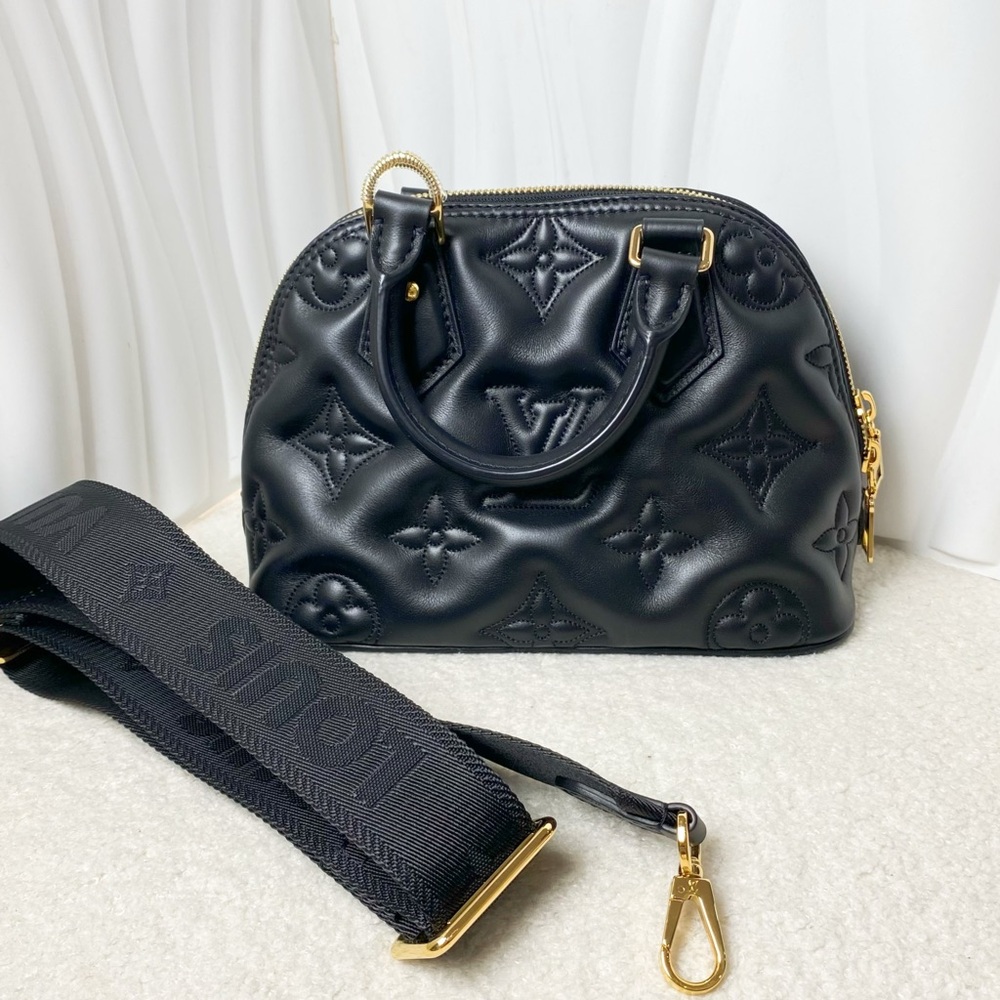 Louis Vuitton Alma Soft BB Bubblegram Leather Handbag